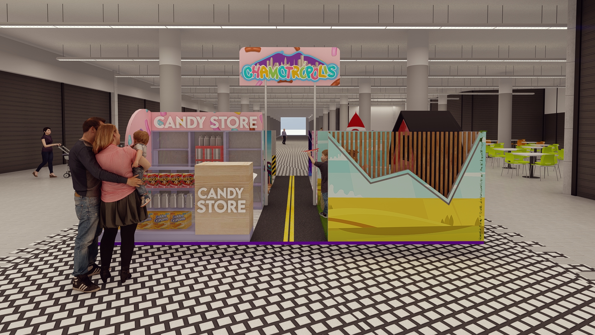 Chamotrópolis — Diseño comercial