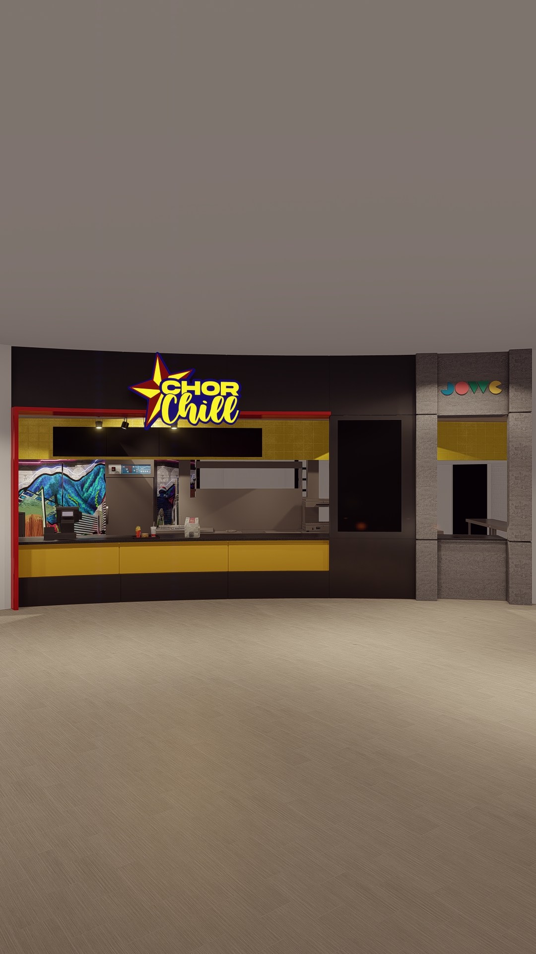 Church's Chicken IPSFA — Remodelación fachada comercial